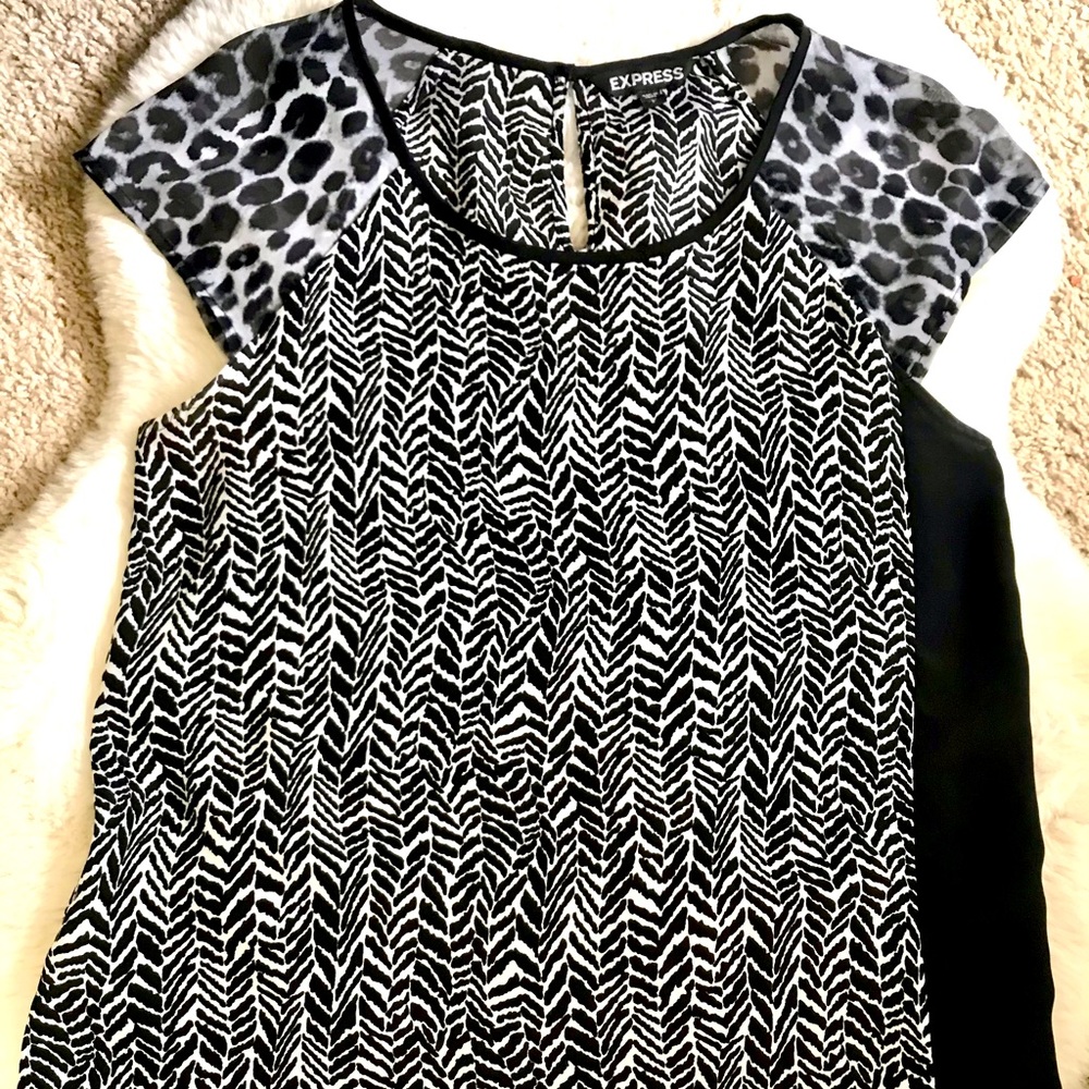 Black White Top